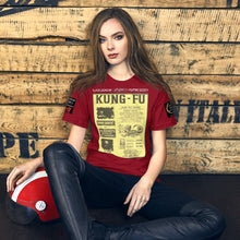 Load image into Gallery viewer, Count Dante at Bill Aguiar's 1960s yellow pages ad Unisex t-shirt