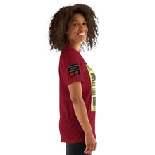 Load image into Gallery viewer, Count Dante at Bill Aguiar's 1960s yellow pages ad Unisex t-shirt