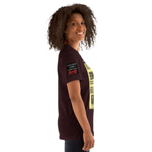 Load image into Gallery viewer, Count Dante at Bill Aguiar's 1960s yellow pages ad Unisex t-shirt