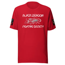 Load image into Gallery viewer, Black Dragon Fighting Society Official Kumite Unisex t-shirt in choice of colors
