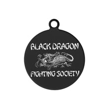 Load image into Gallery viewer, Black Dragon Fighting Society Laser Metal Alloy Dog ID Tag
