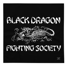 Load image into Gallery viewer, Black Dragon Fighting Society bandana
