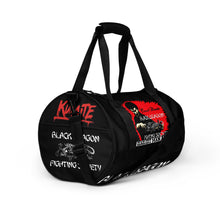 Load image into Gallery viewer, COUNT DANTE BLACK DRAGON FIGHTING SOCIETY GYM BAG
