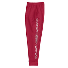 Load image into Gallery viewer, Black Dragon Fighting Society Men&#39;s Joggers in red
