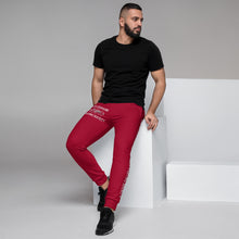 Load image into Gallery viewer, Black Dragon Fighting Society Men&#39;s Joggers in red
