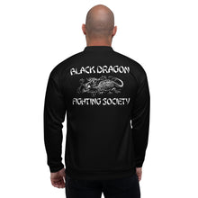 Load image into Gallery viewer, Back Dragon Fighting Soiciety Unisex Bomber Jacket
