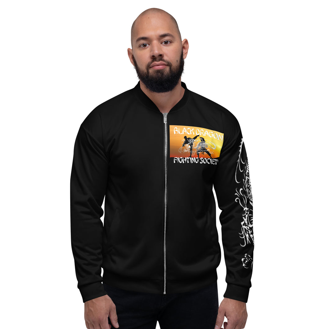 Black Dragon Fighting Society Kumite Fighters Bomber Jacket