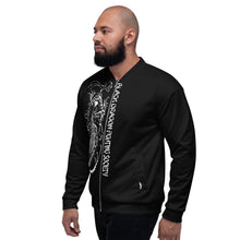 Load image into Gallery viewer, BLACK DRAGON FIGHTING SOCIETY Unisex Bomber Jacket

