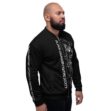 Load image into Gallery viewer, Black Dragon Fighting Society Unisex Bomber Jacket
