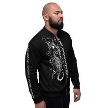 Load image into Gallery viewer, BLACK DRAGON FIGHTING SOCIETY Unisex Bomber Jacket
