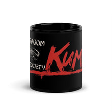 Load image into Gallery viewer, Black Dragon Fighting Society Kumite Black Glossy Mug
