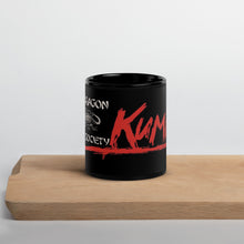 Load image into Gallery viewer, Black Dragon Fighting Society Kumite Black Glossy Mug
