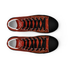 Load image into Gallery viewer, Count Dantes Inferno Black Dragon Fighting Society Men’s high top canvas shoes  Men’s high top canvas shoes
