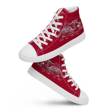 Load image into Gallery viewer, Men’s high top canvas shoes
