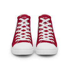 Load image into Gallery viewer, Men’s high top canvas shoes
