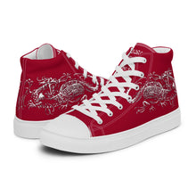 Load image into Gallery viewer, Men’s high top canvas shoes
