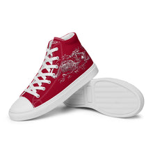 Load image into Gallery viewer, Men’s high top canvas shoes
