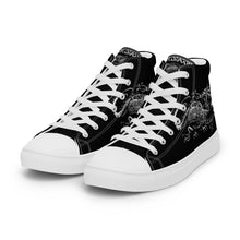 Load image into Gallery viewer, Men’s high top canvas shoes
