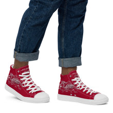 Load image into Gallery viewer, Men’s high top canvas shoes
