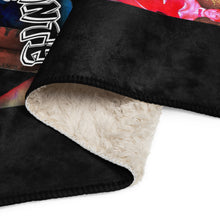 Load image into Gallery viewer, Count Dantes Story Sherpa blanket
