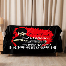 Load image into Gallery viewer, Worlds Deadliest Fighting Secrets Sherpa blanket
