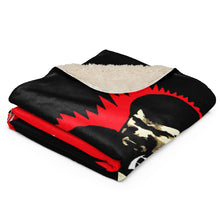 Load image into Gallery viewer, Worlds Deadliest Fighting Secrets Sherpa blanket
