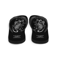 Load image into Gallery viewer, Black Dragon Fighting Society Flip-Flops
