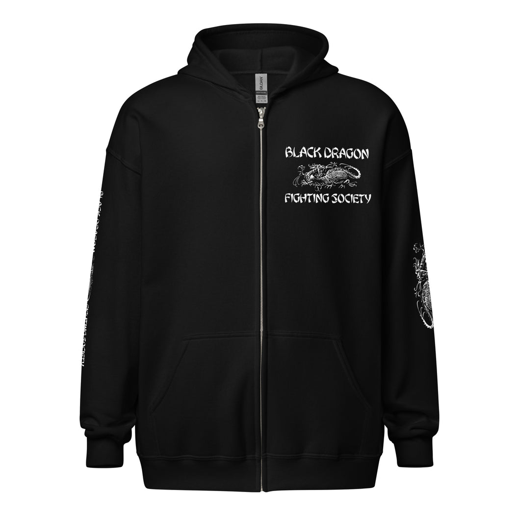 Black Dragon Fighting Society Unisex heavy blend zip hoodie