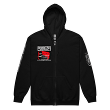 Load image into Gallery viewer, Black Dragon Fighting Society Count Dante Deadliest Man Alive Kung Fu Death Matches Unisex heavy blend zip hoodie
