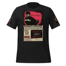 Load image into Gallery viewer, Count Dante&#39;s Black Dragon Fighting Society Original Comic Book Ad Unisex t-shirt.
