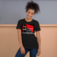 Load image into Gallery viewer, Count Dante Deadliest Man Alive &amp; Black Dragon Fighting Society Comic Book logo Unisex t-shirt
