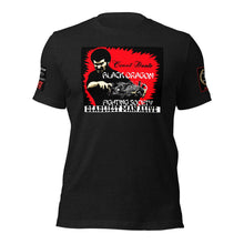 Load image into Gallery viewer, Count Dante Deadliest Man Alive &amp; Black Dragon Fighting Society Comic Book logo Unisex t-shirt
