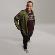 Load image into Gallery viewer, Black Dragon Fighting Society Kumite with arm patches Unisex t-shirt in Choice of colors.
