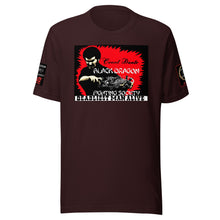 Load image into Gallery viewer, Count Dante Deadliest Man Alive &amp; Black Dragon Fighting Society Comic Book logo Unisex t-shirt
