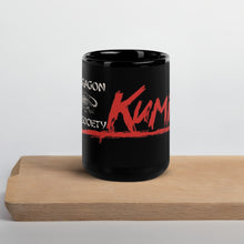 Load image into Gallery viewer, Black Dragon Fighting Society Kumite Black Glossy Mug
